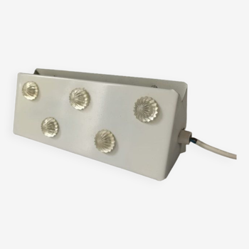 Luminous wall lamp with swivel shutter years 60-70