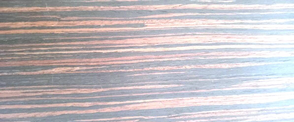 Coffee table or side table in Zebrano wood and chrome, 1970s