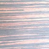 Coffee table or side table in Zebrano wood and chrome, 1970s