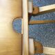 Pair of 70's light wood mountain chairs