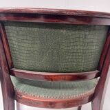 Art deco armchair in courbet wood "maison thonet" 20th century