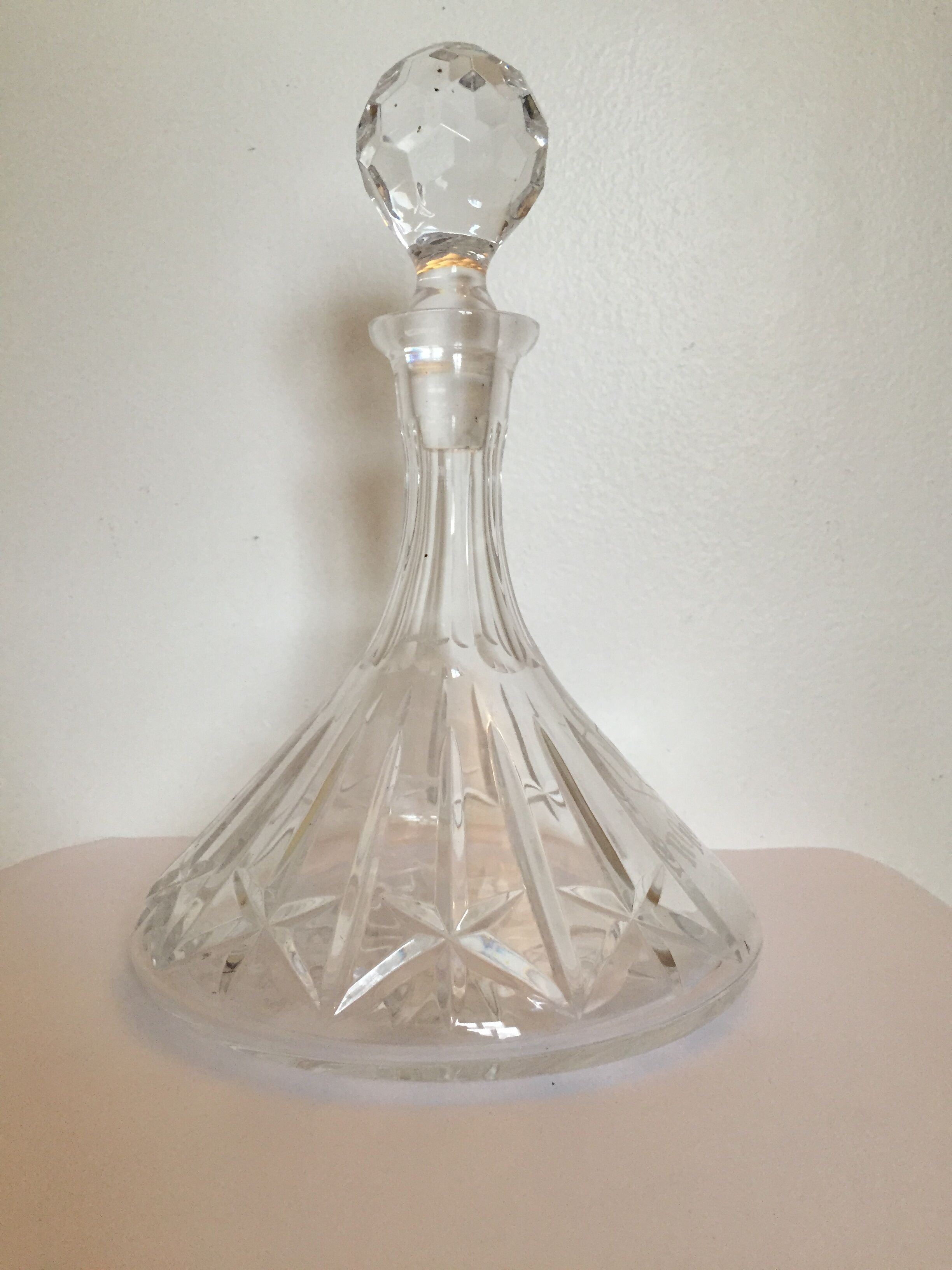 Carafe en cristal
