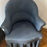 Blue toad armchairs