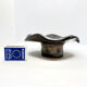 Ceramic, hand-formed candlestick, Czech Republic, 1992.