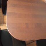 Compact dining area "fusion" table & 4 chairs