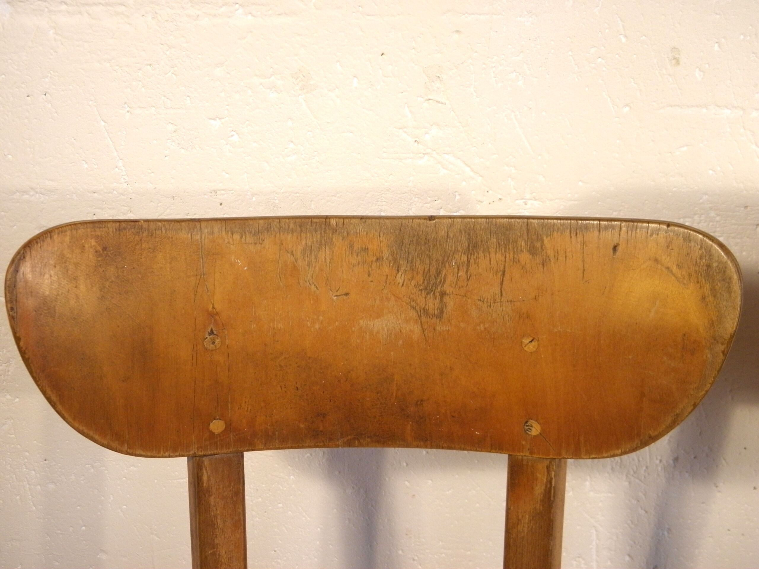 Pair of Baumann bistro chairs