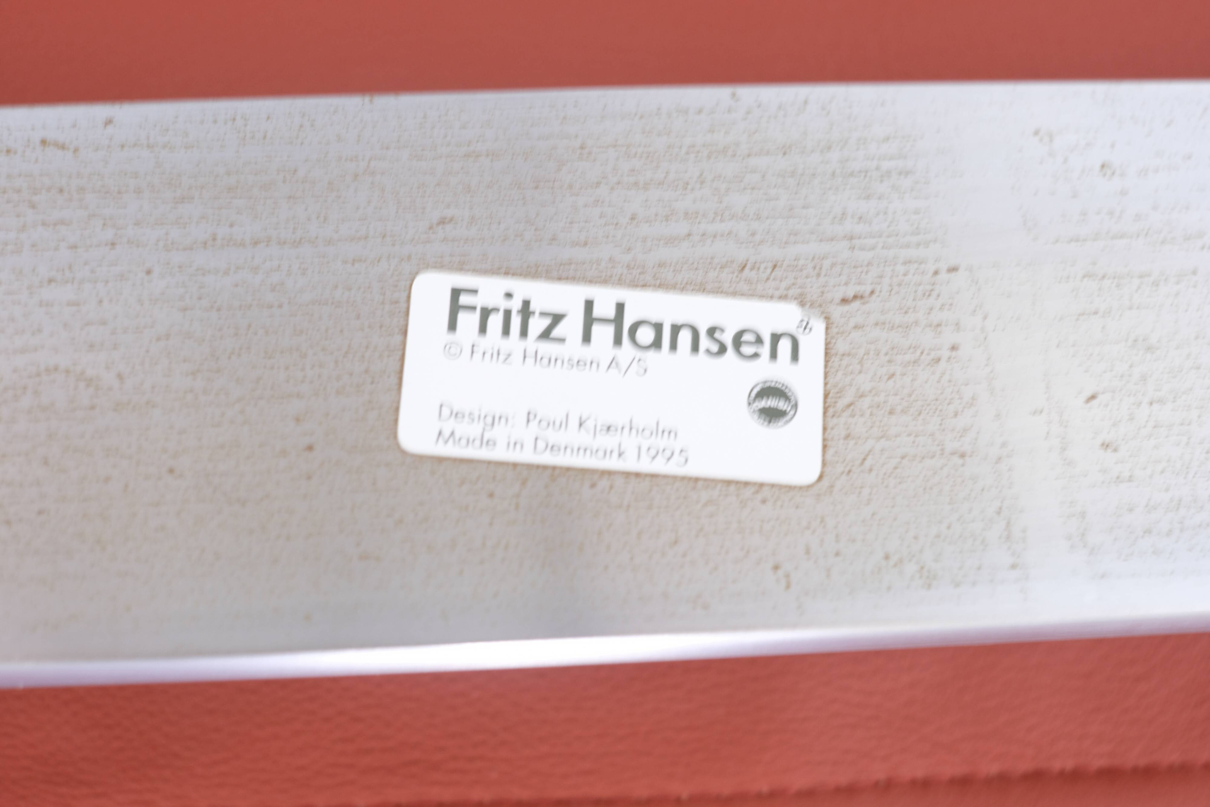 PK20 armchairs by Poul Kjaerhom for Fritz Hansen, Denmark 1968.