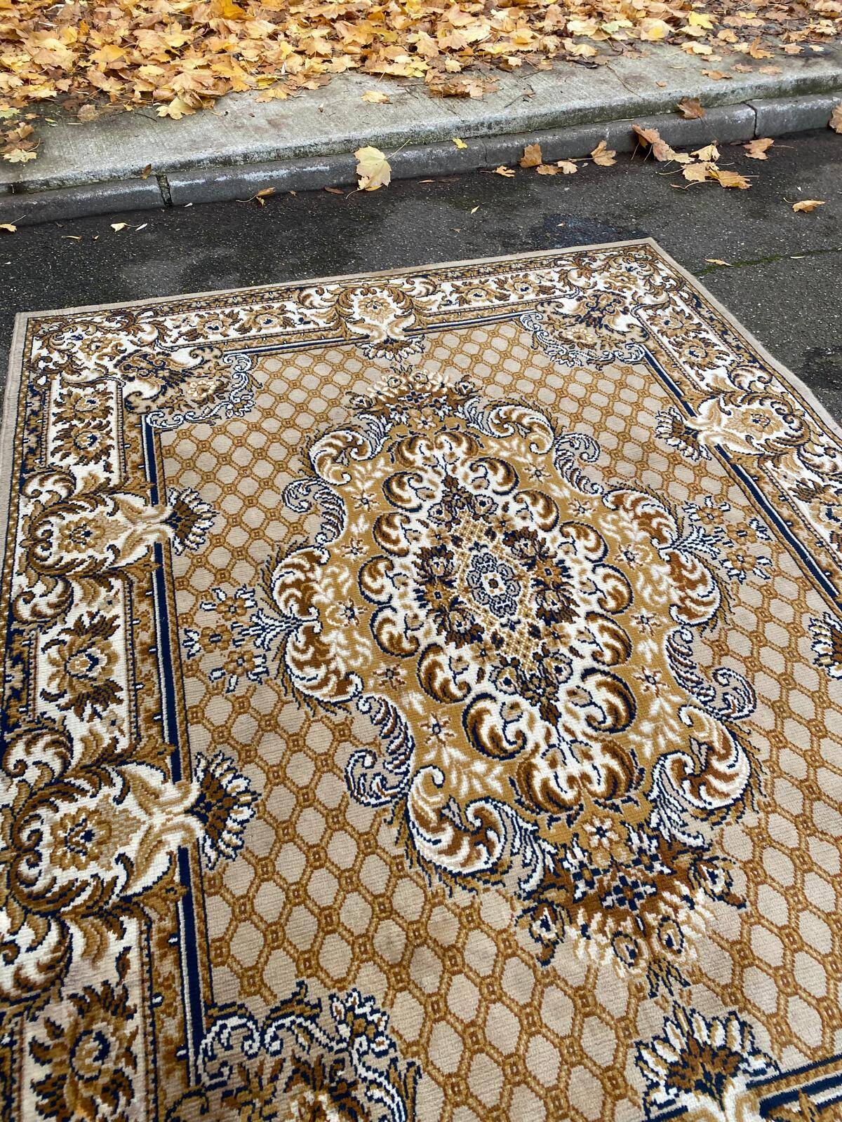 Persian wool rug, brown, 170x230cm