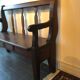 Old oak bench