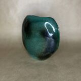 Green “spaghetti” vase Max Idlas