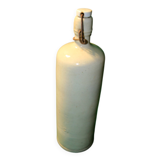 Glazed terracotta bottle