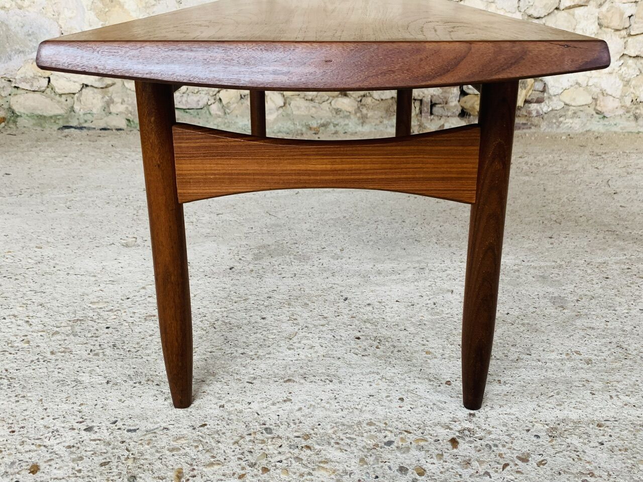 Vintage Danish teak coffee table, circa 1960's