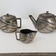 Coffee service art deco tin cuvelier