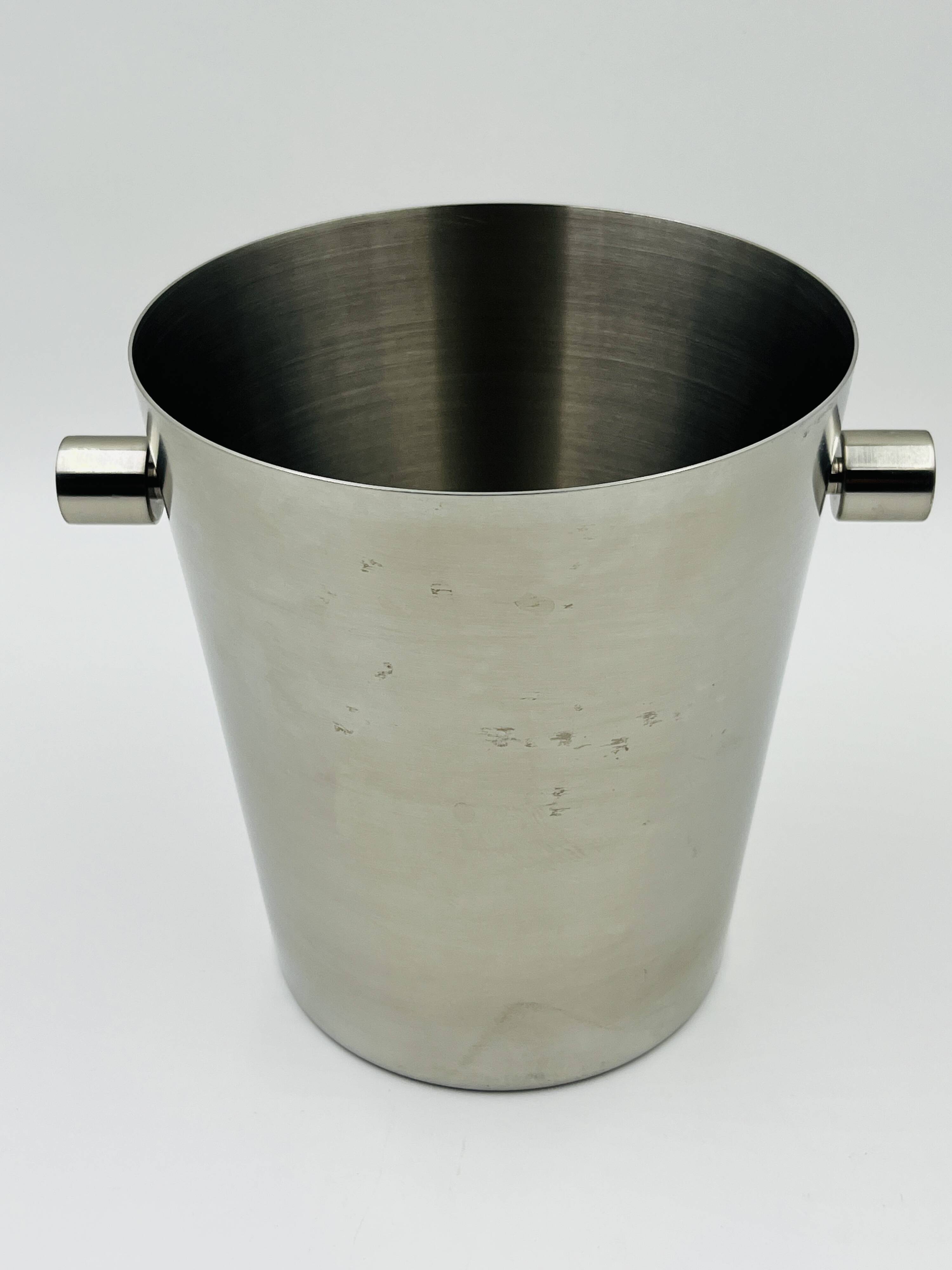 Zack brushed stainless steel champagne bucket