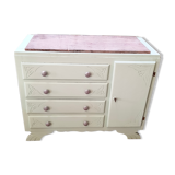 Large art deco chest of drawers