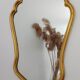 Golden mirror, 64x43 cm