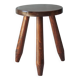 Vintage stool, tripod wooden stool, occasional stool, plant stand,