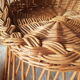 Wicker armchair for children emmanuelle style