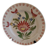Old flat iron earth plate from Grigny