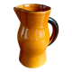 Vintage glazed ceramic pitcher
