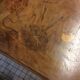 Inlaid side table