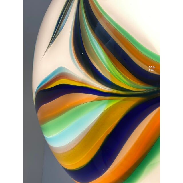 Pair of wall sconces in Murano glass