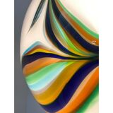 Pair of wall sconces in Murano glass