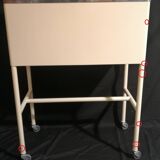 Small console/cabinet serving table from a dental/medical practice from the 1950s.