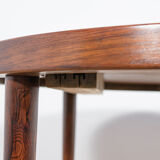 Mid-century extendable rosewood dining table by Kai Kristiansen for Feldballes Furniture Factory, 1960s