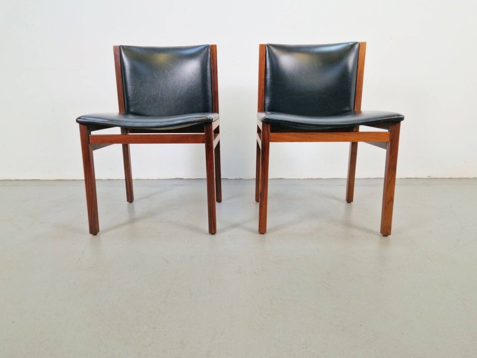Vintage Chairs by Tito Agnoli for La Linéa, Italy, 1960, Set of 2