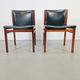 Vintage Chairs by Tito Agnoli for La Linéa, Italy, 1960, Set of 2