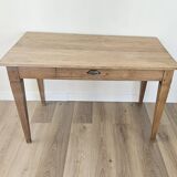 Solid wood farmhouse table