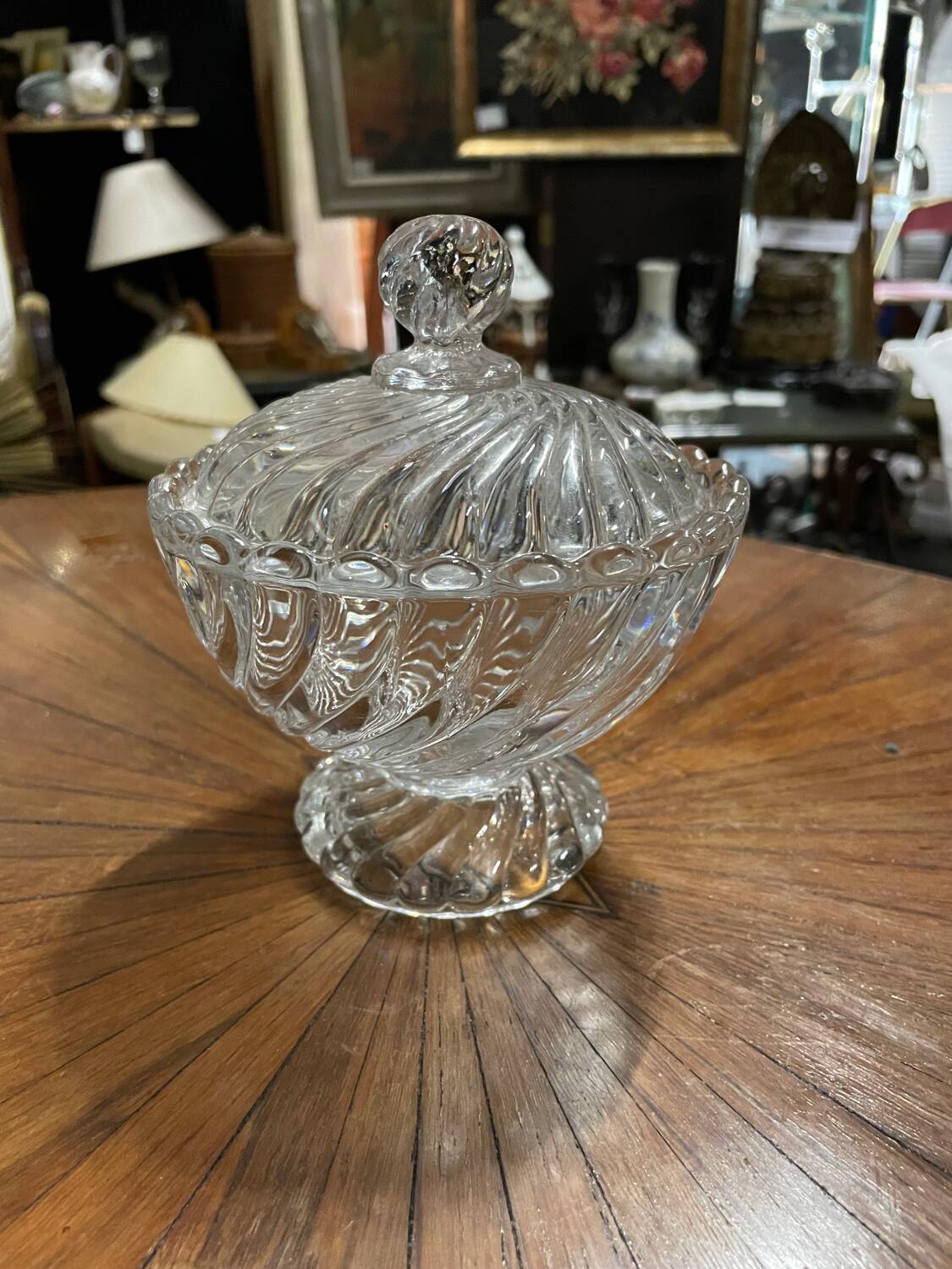 Baccarat Crystal Candy Box