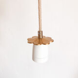 Brass and porcelain walker