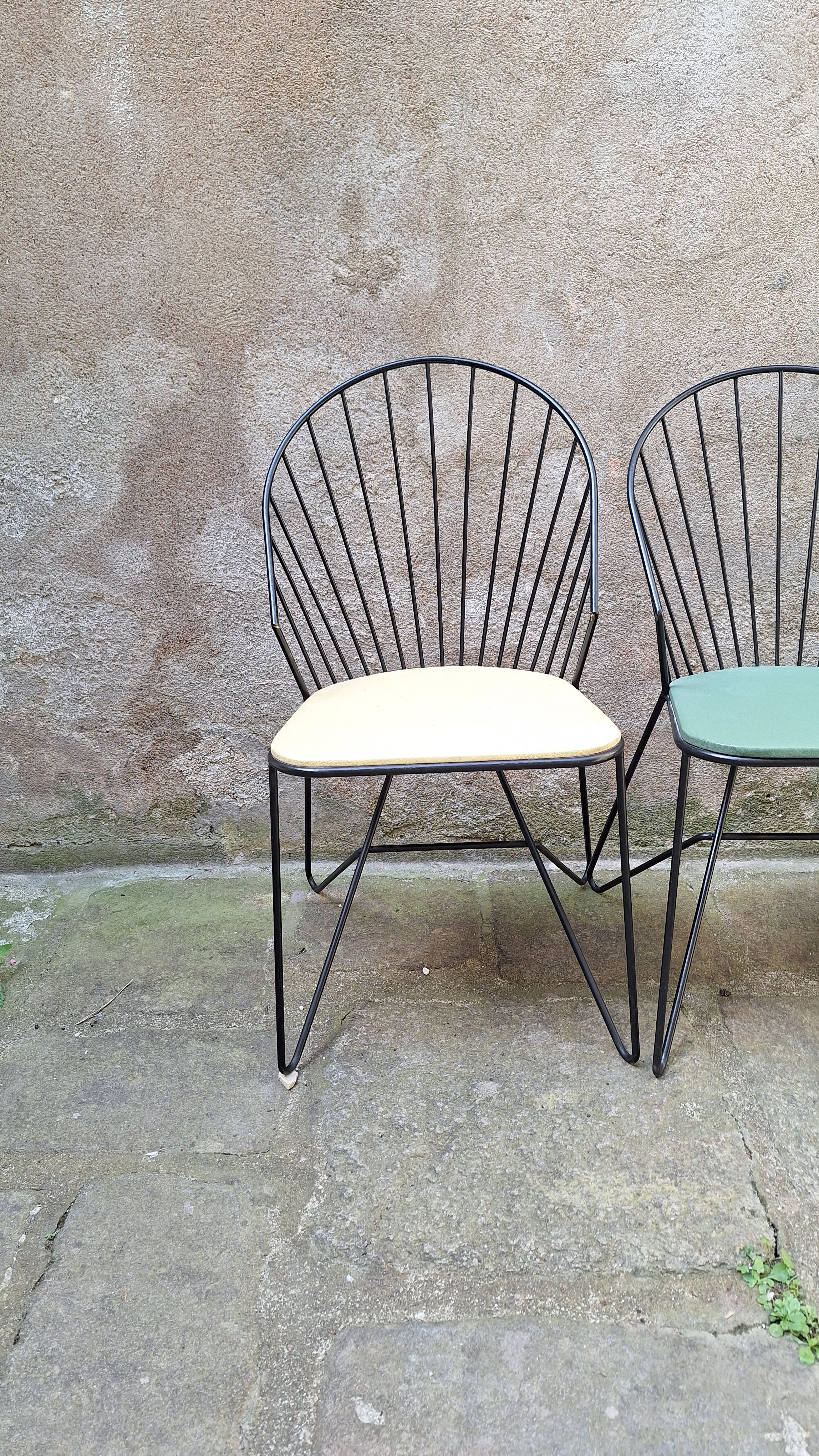 Set of 4 chairs by J.O. Waldar & V. Möldhammer for Sonett Karl Fostel