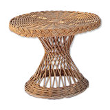 Ratin round coffee table