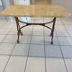 Bistro table vintage marble