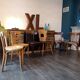 Series of 6 Bistro chairs dismatched Baumann and Fischel