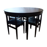 Dining Set " Roundette " table and chairs by Hans Olsen for Frem Rojle Denmark