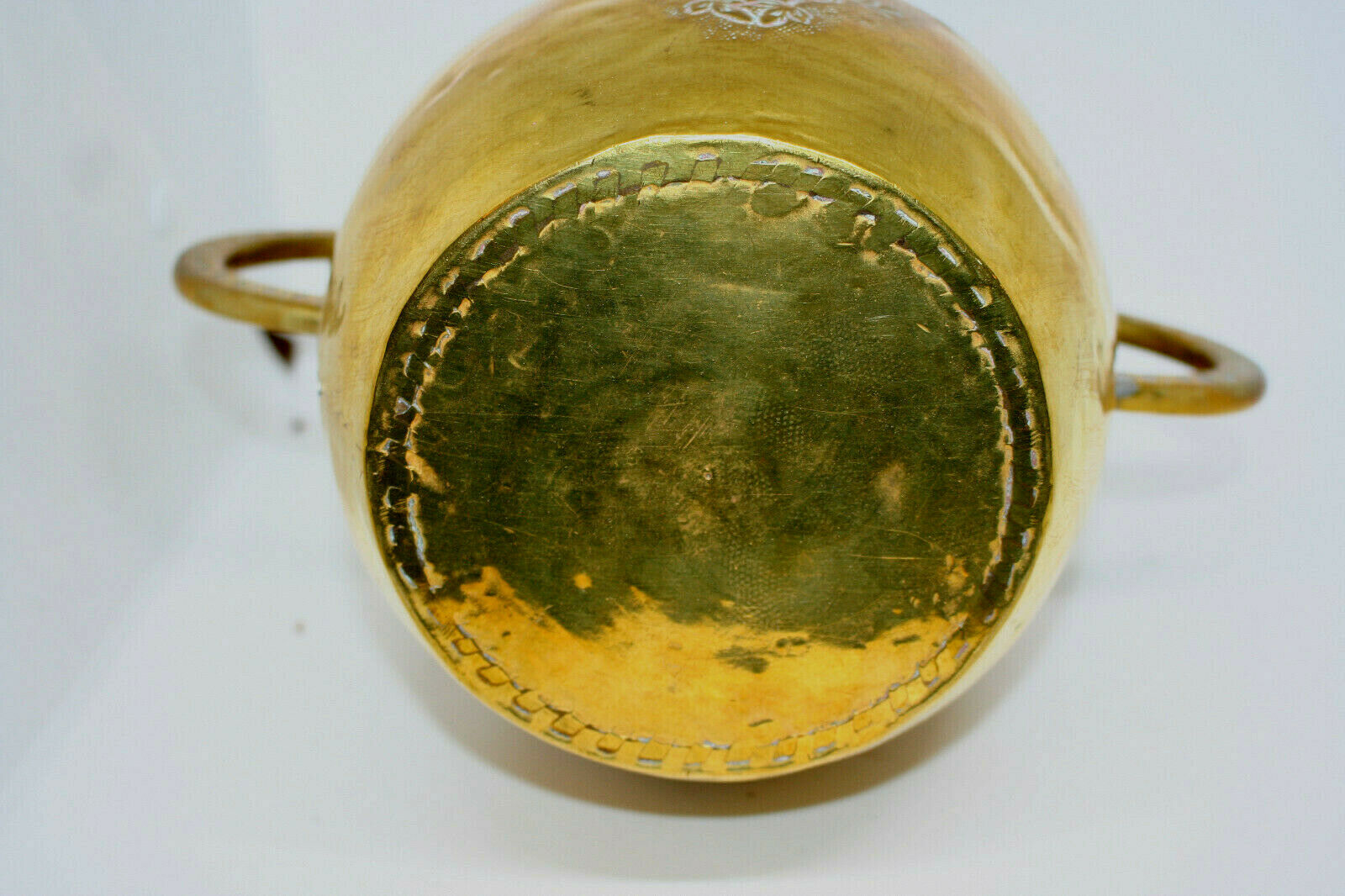 Brass cove vase