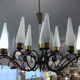 Lustre de 18 lumières Arredoluce Monza, des années 50