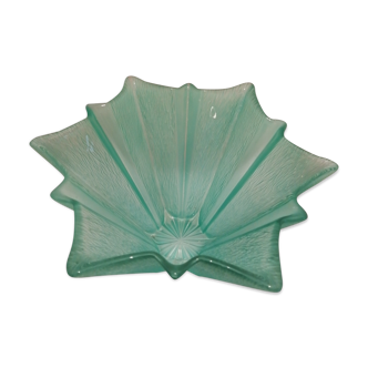 Vintage colored christal glass bowl