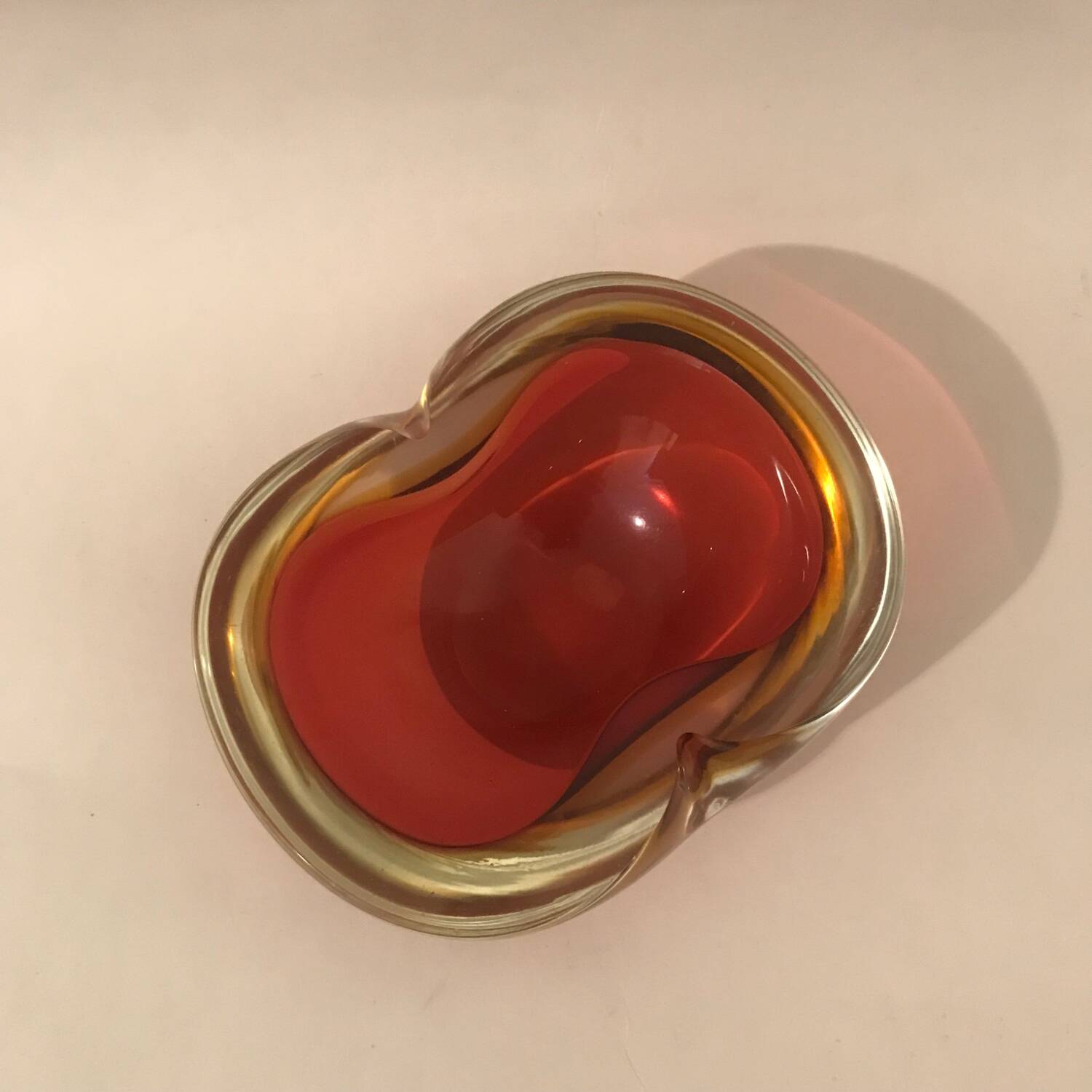 Flávio Poli ashtray, murano