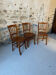 Set of 3 vintage Luterma chairs