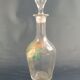 Art Nouveau enamelled glass carafe