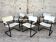 Set of 6 Mattego Grassi MG5 1970 vintage chairs