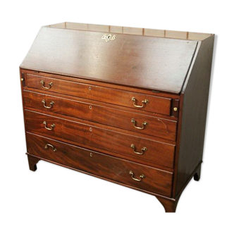 English mahogany secretary