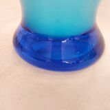 Jarrón de cristal. Italy, 1980s.