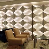 Wall panel lighting