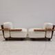 Pianura modular sofa in white fabric by Mario Bellini for Cassina